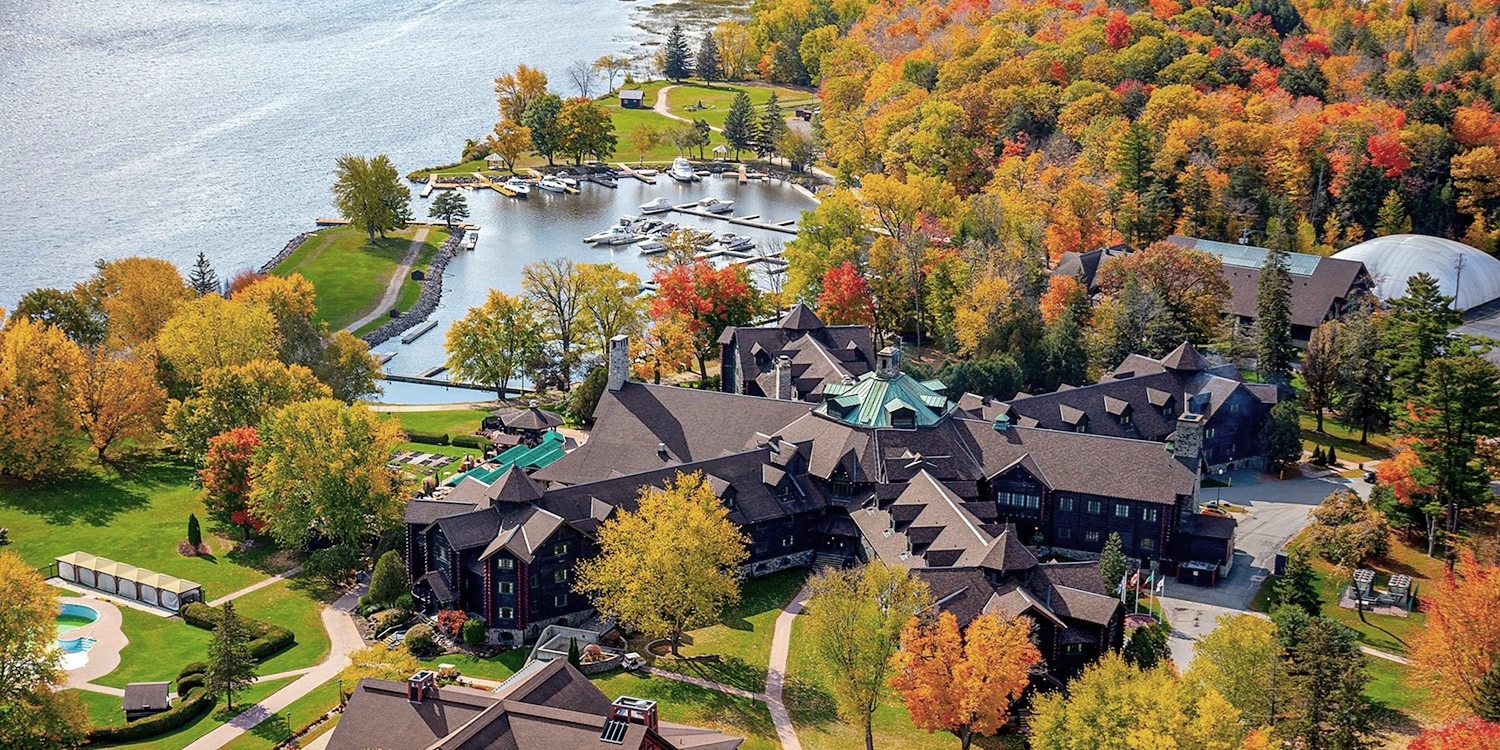 Fairmont Le Chateau Montebello is the world's largest log building