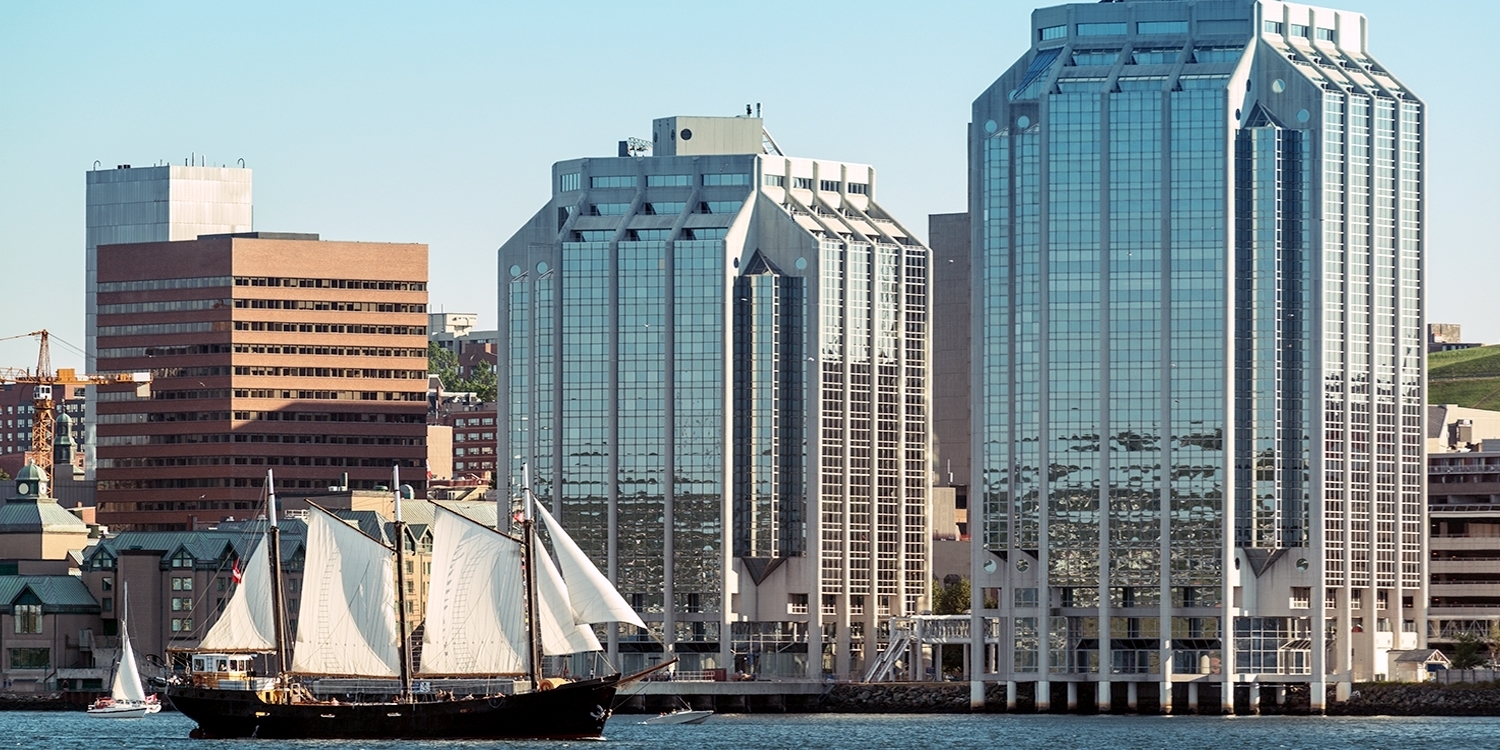 Most rooms offer views of the city or Halifax Common
