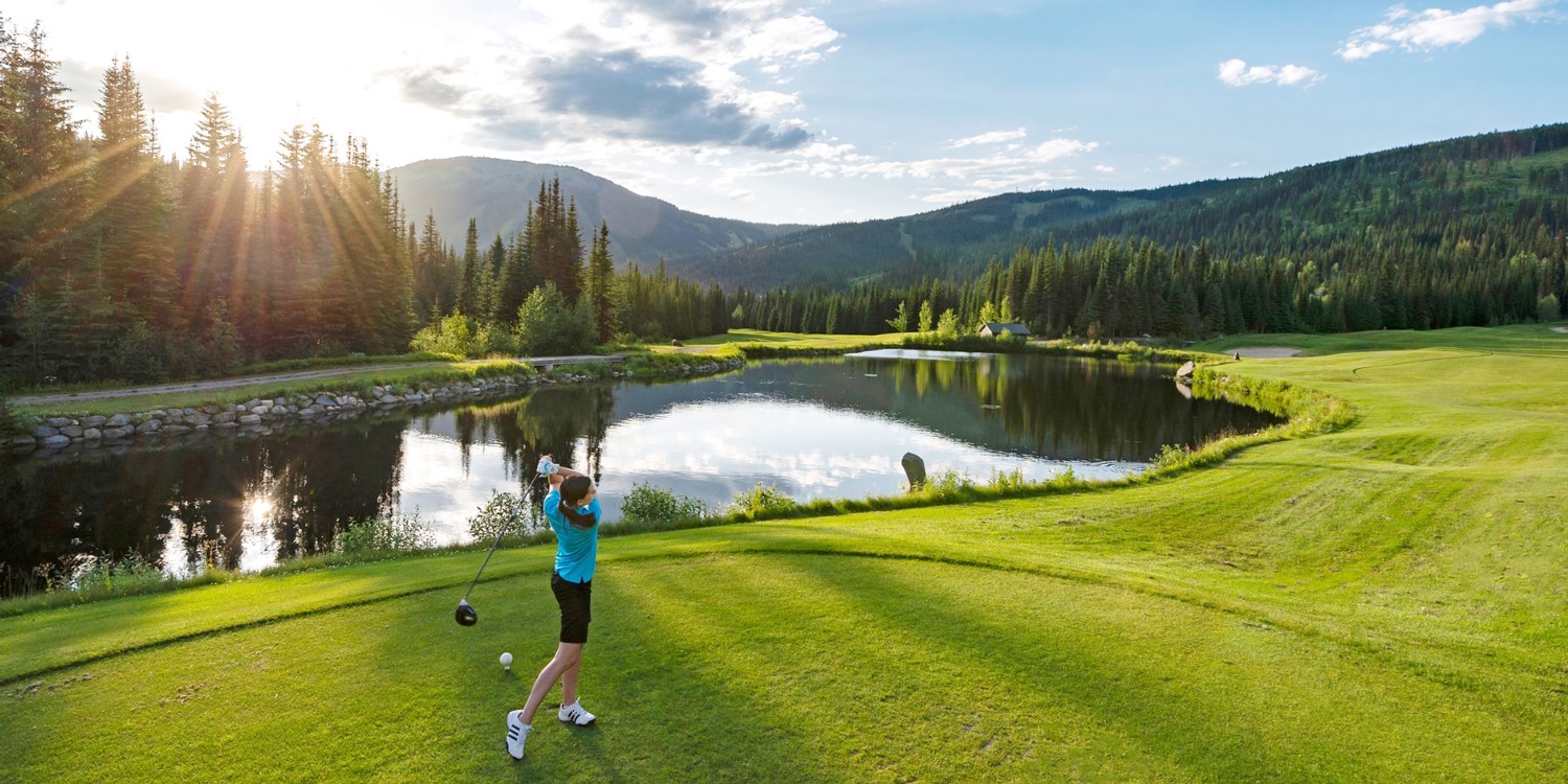 Sun Peaks golf course is British Columbia's highest elevation course