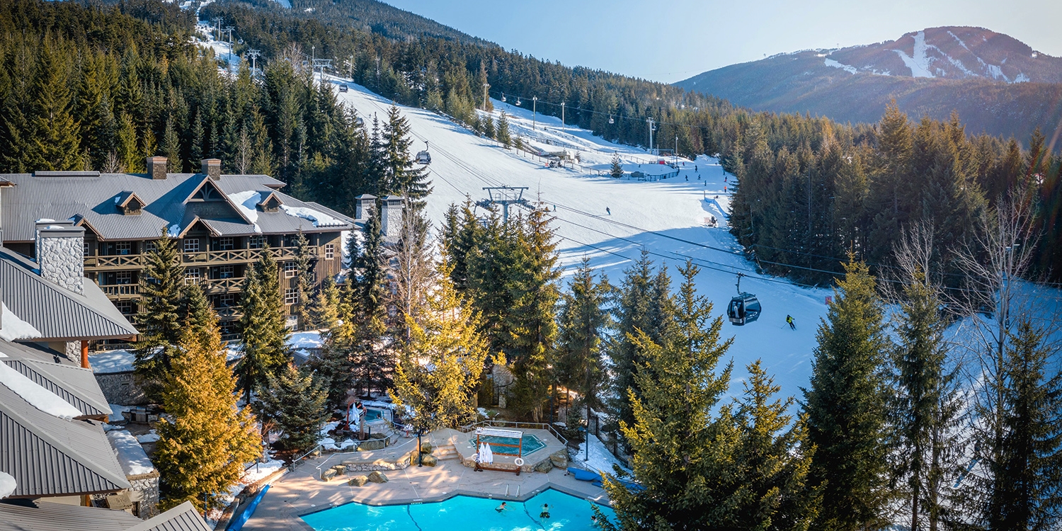 The resort fee includes access to the fitness suite, heated outdoor pool, two outdoor hot tubs, access to Ski Valet and Ski Storage and access to games room and fitness centre