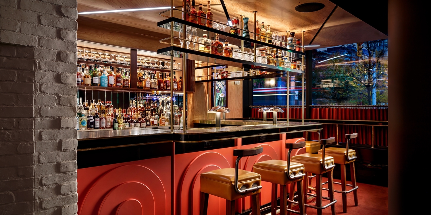 Grab a drink at the bar