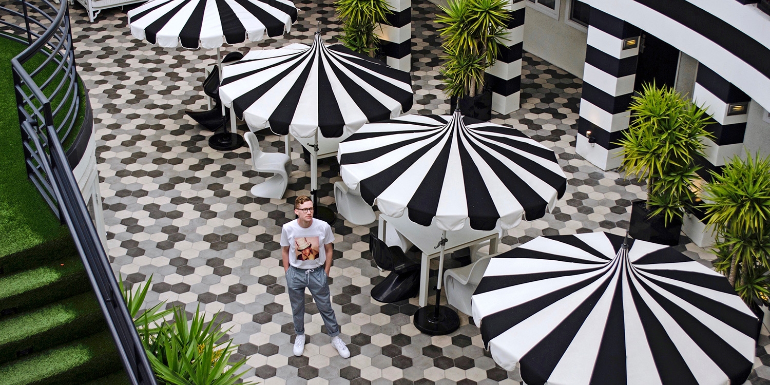 This boutique hotel offers a quiet respite from the buzz
