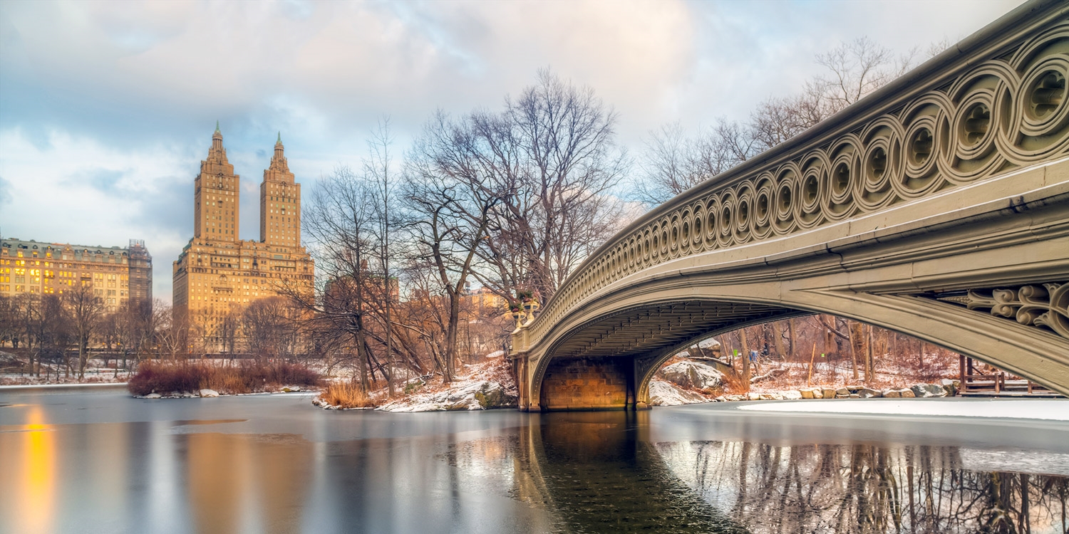 Winter temperatures average around 30–40°F, so pack warm layers for exploring
