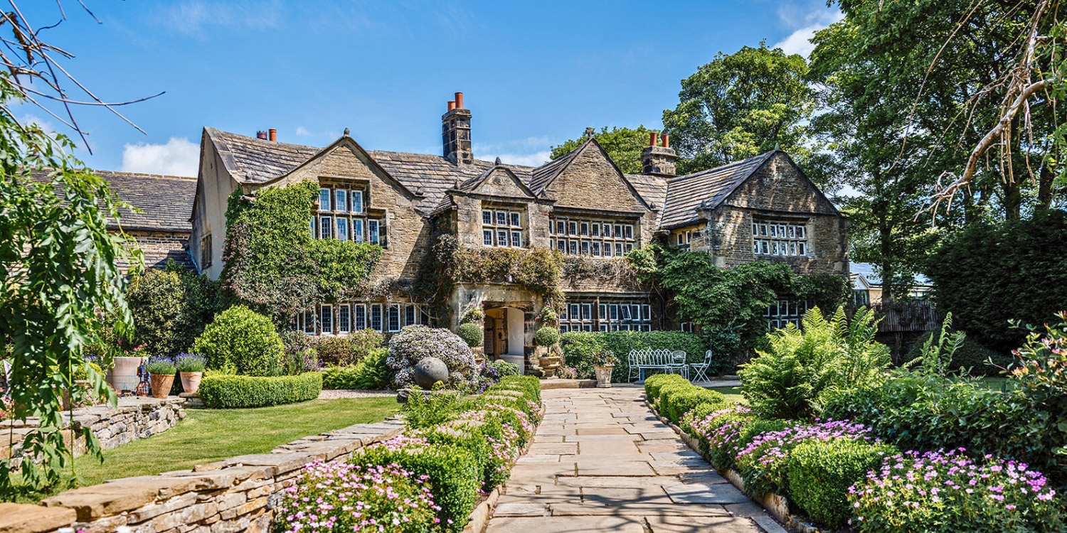 Holdsworth House is a handsome 16th-century Jacobean manor