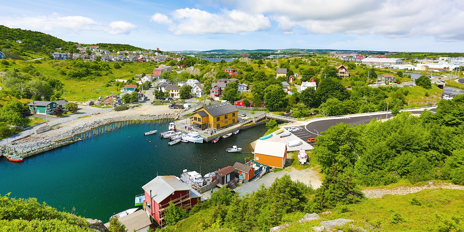 The charming village of Quidi Vidi is less than a 10-minute drive from the hotel