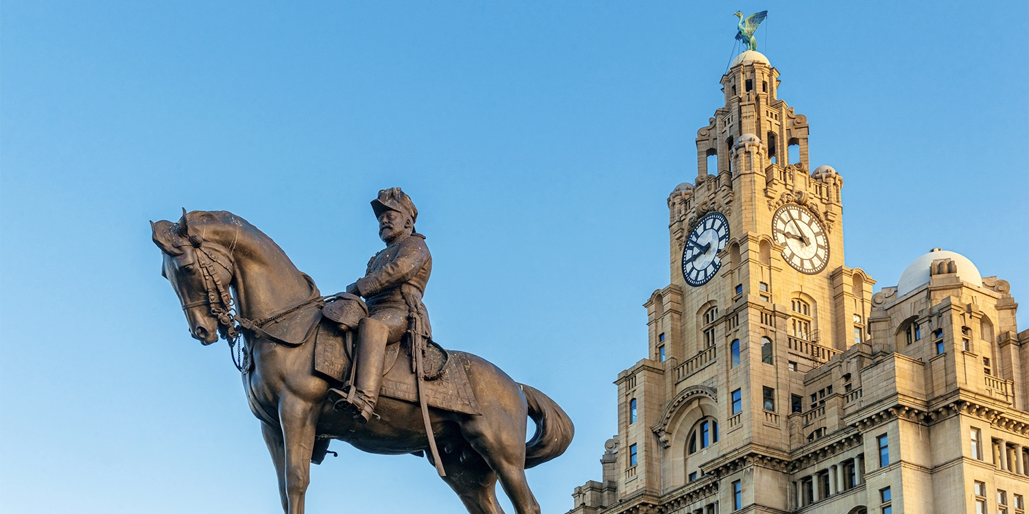 The Liver Building is a Liverpool icon