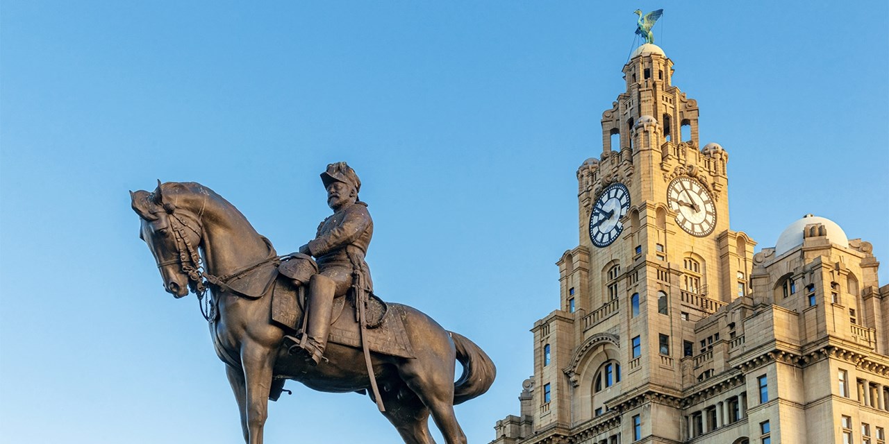 The Liver Building is a Liverpool icon