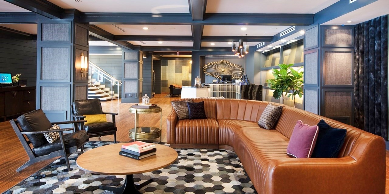 You can feel the hotel's musical energy as soon as you walk into the lobby