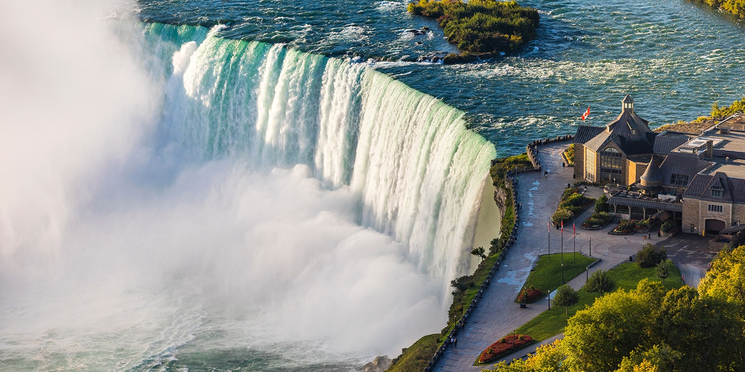 You won't need to go far to see the Falls up close