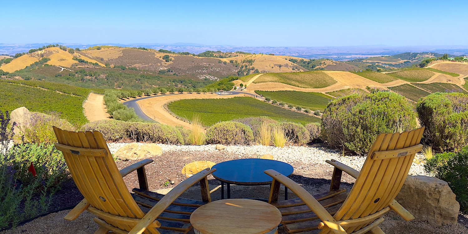 This well-reviewed hotel is a great home base for exploring the area's wineries