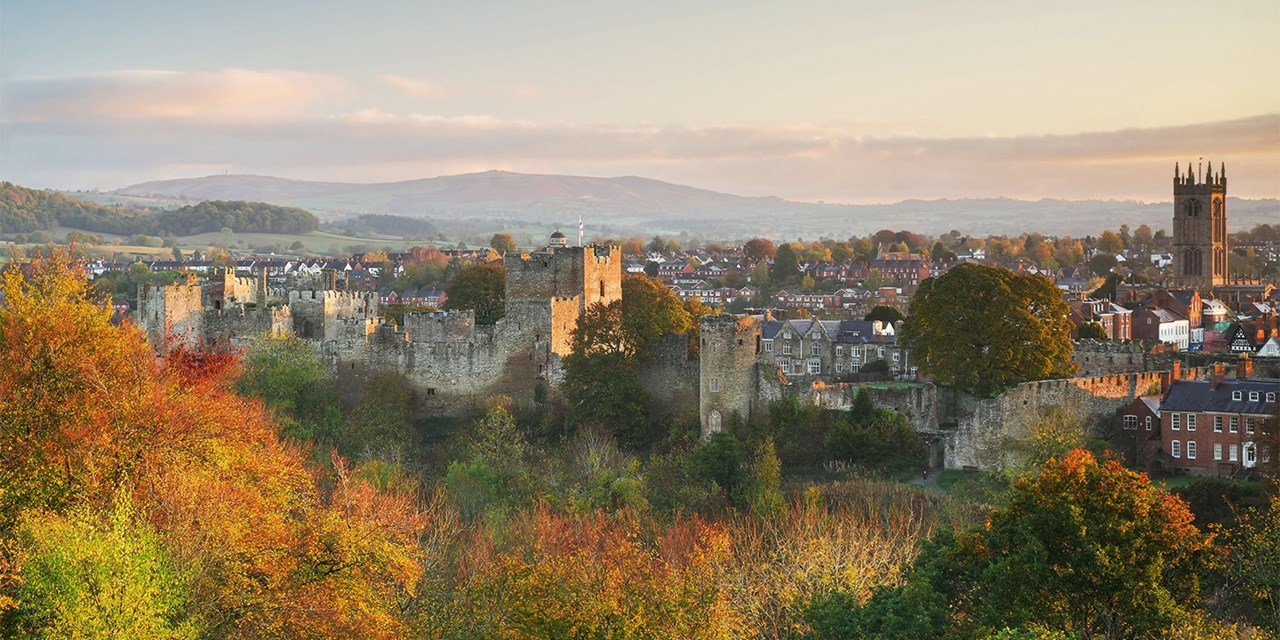Ludlow was described by poet John Betjeman as 'probably the loveliest town in England'