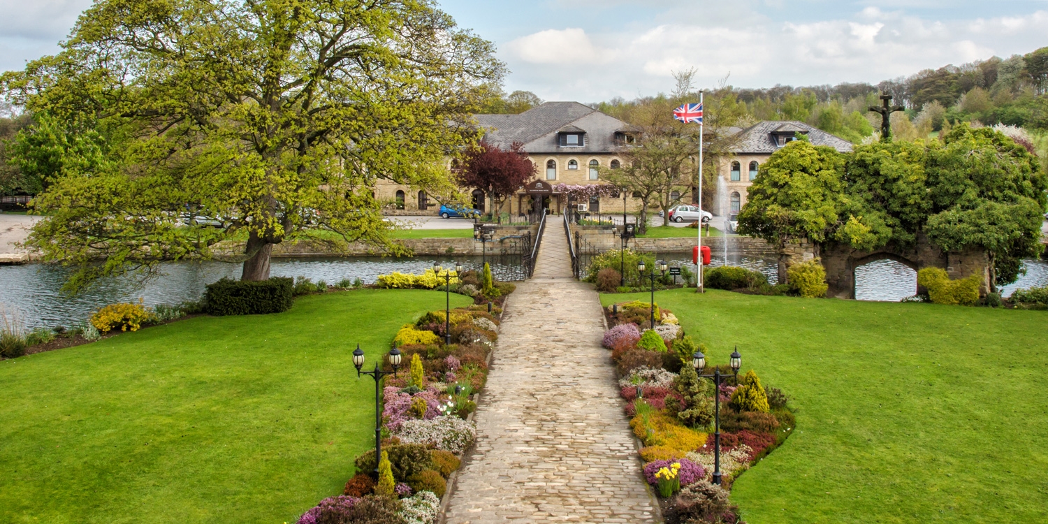 Waterton Park Hotel & Spa and Walton Hall includes a 26-acre lake and woodland