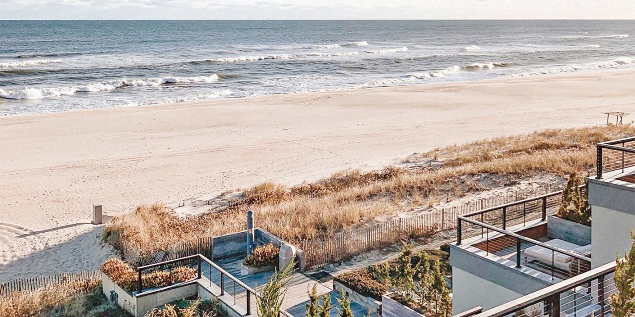 Trade the noisy chaos of the city for the relaxing sound of waves