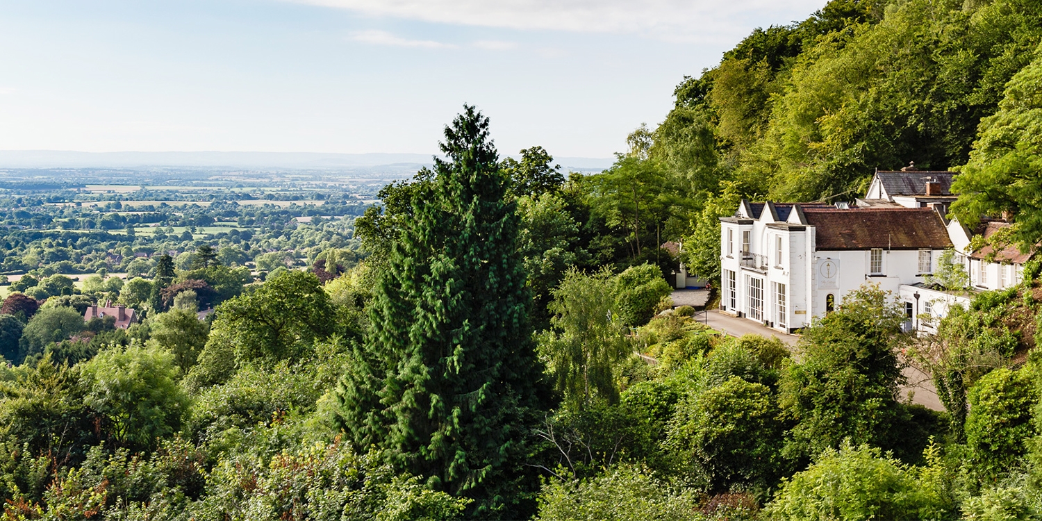 Cottage In The Wood offers beautiful views over the Severn Valley