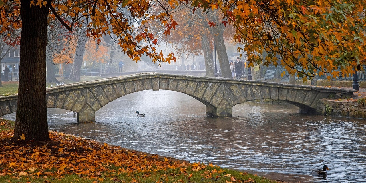 Take a trip to pretty villages including Bourton-on-the-Water