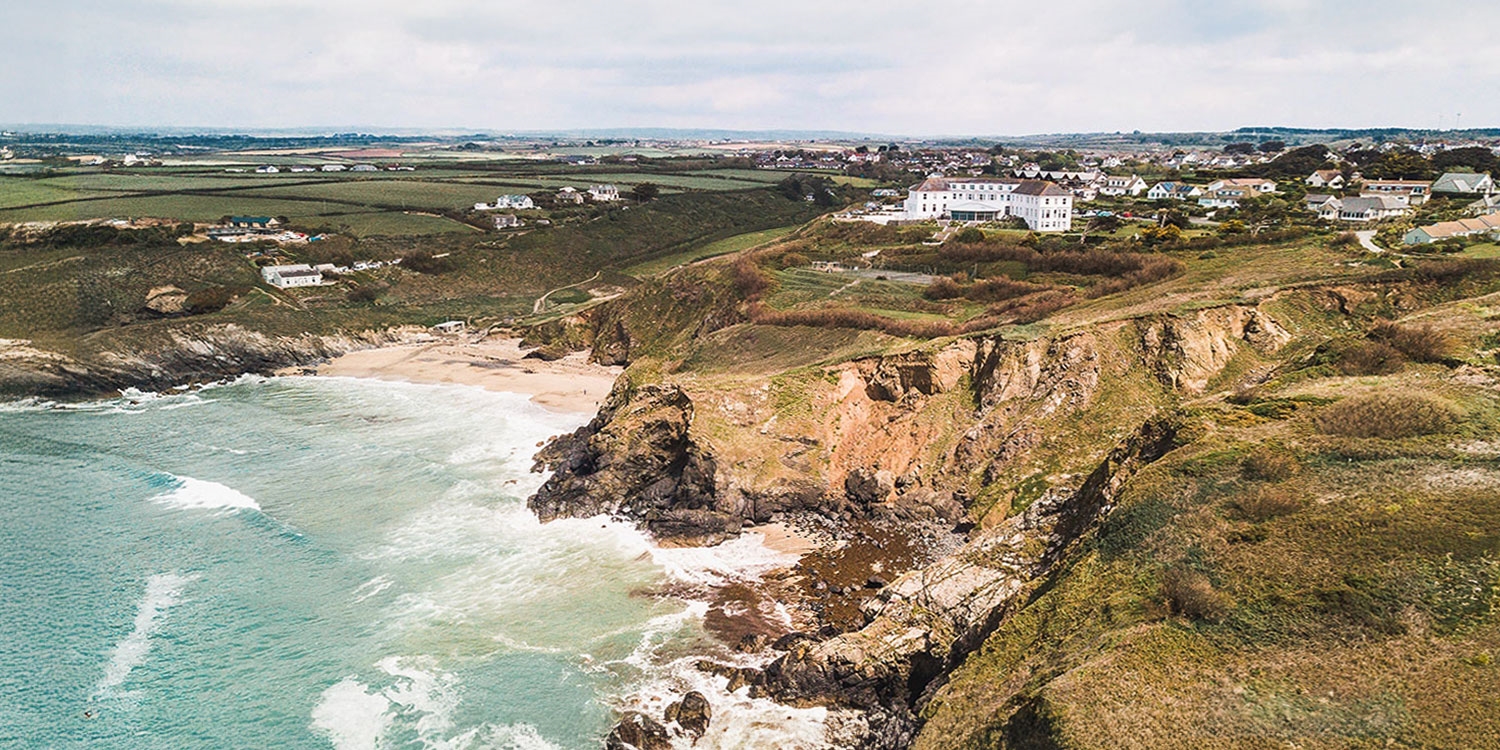 Polurrian on the Lizard has an exceptional clifftop location with uninterrupted coastal views over Mount's Bay