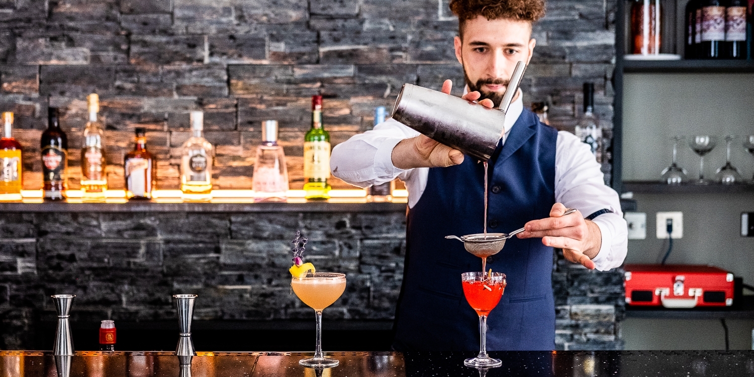 Look out for the South Place Hotel's secret garden-inspired cocktail bar
