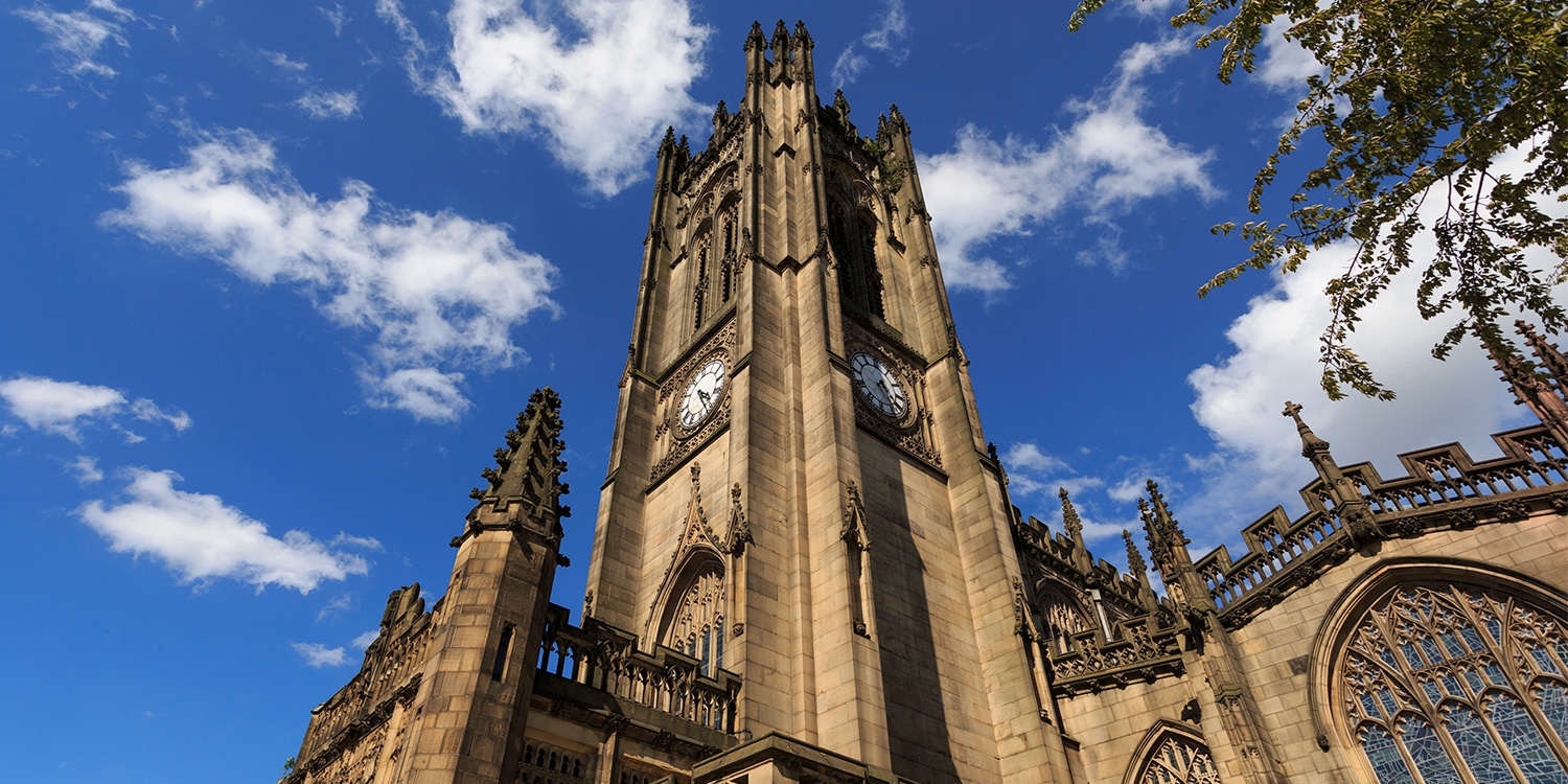 Stay in the heart of the city, next to Manchester Cathedral