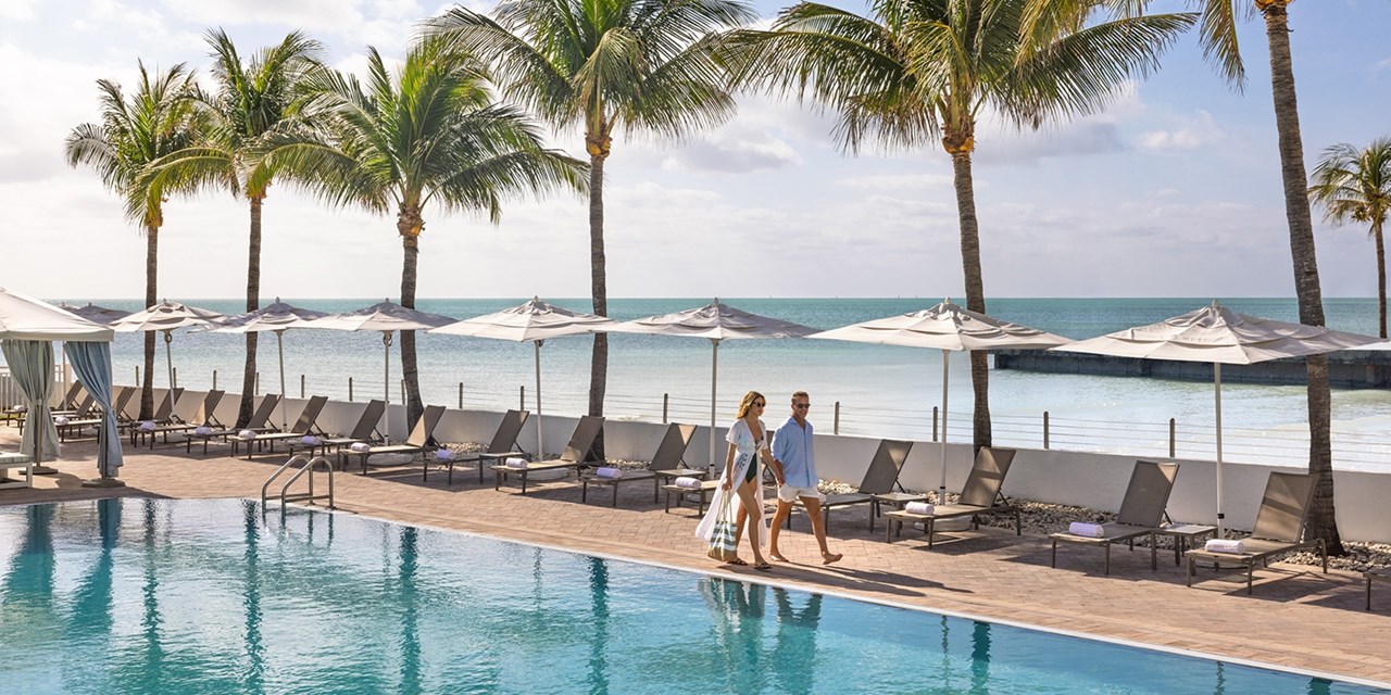 This family-friendly resort features 3 pools to choose from