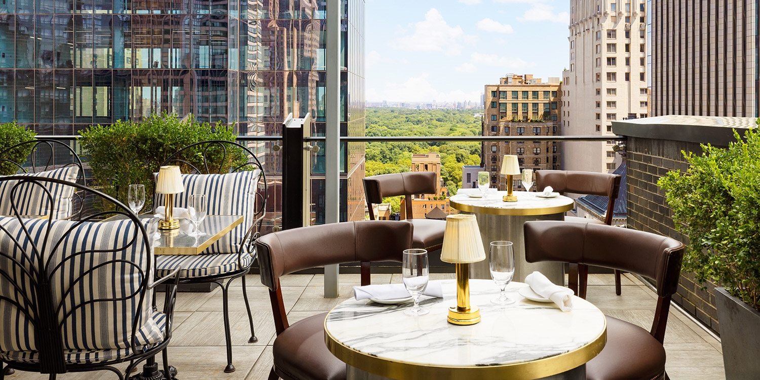 Savor the superb vantage point