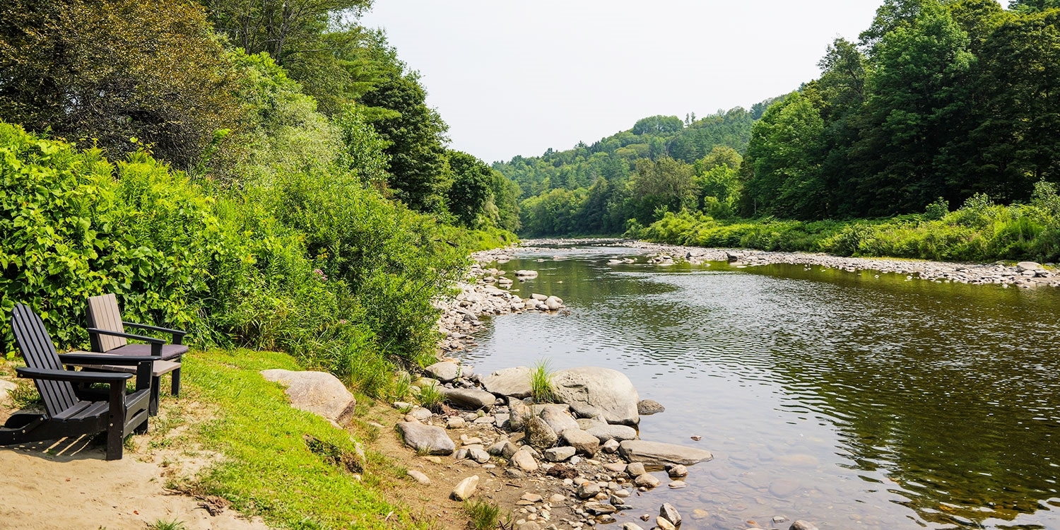 Pull up a chair and take in the calming views