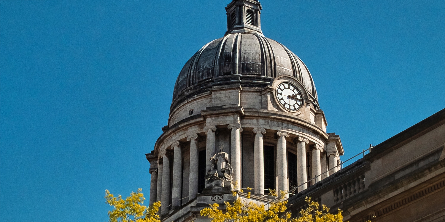 Roomzzz Nottingham City is located close to central landmarks like Nottingham Council House