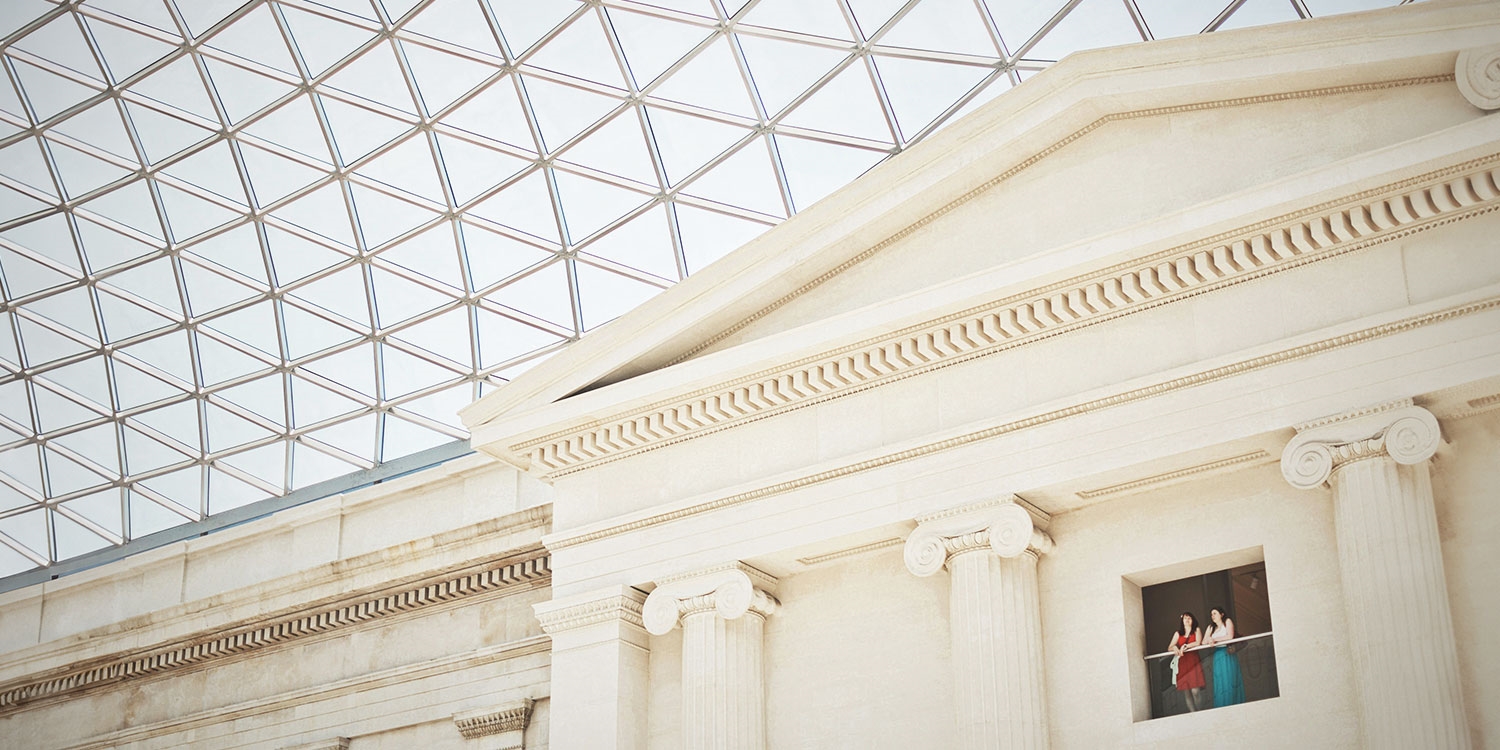 El British Museum está a menos de cinco minutos a pie del hotel.