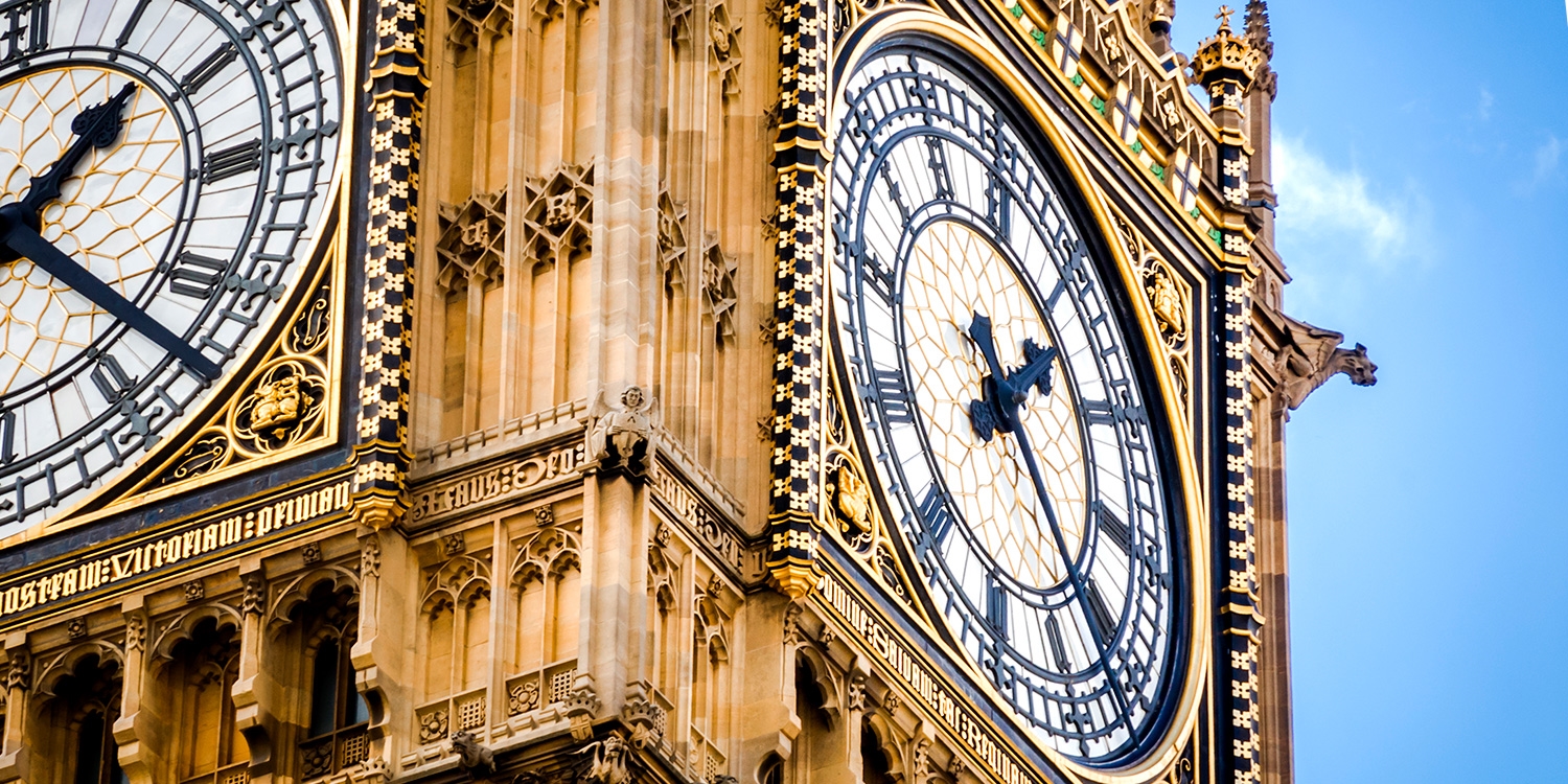 Big Ben is less than 20 minutes' walk away