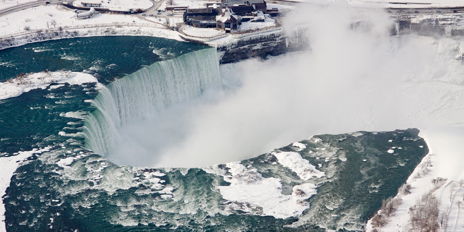 Watch the famous waterfalls