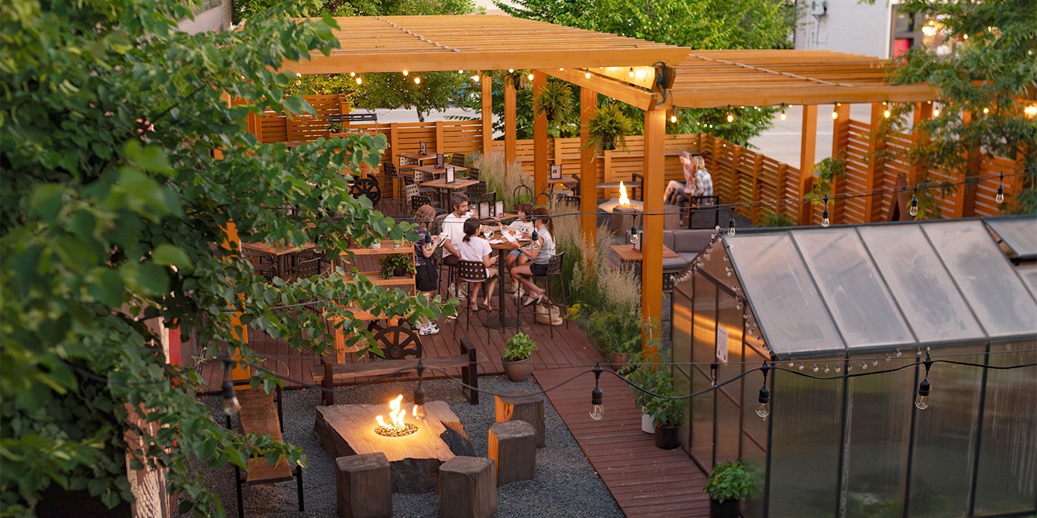 The Oxbow is a boutique hotel in the heart of downtown Eau Claire