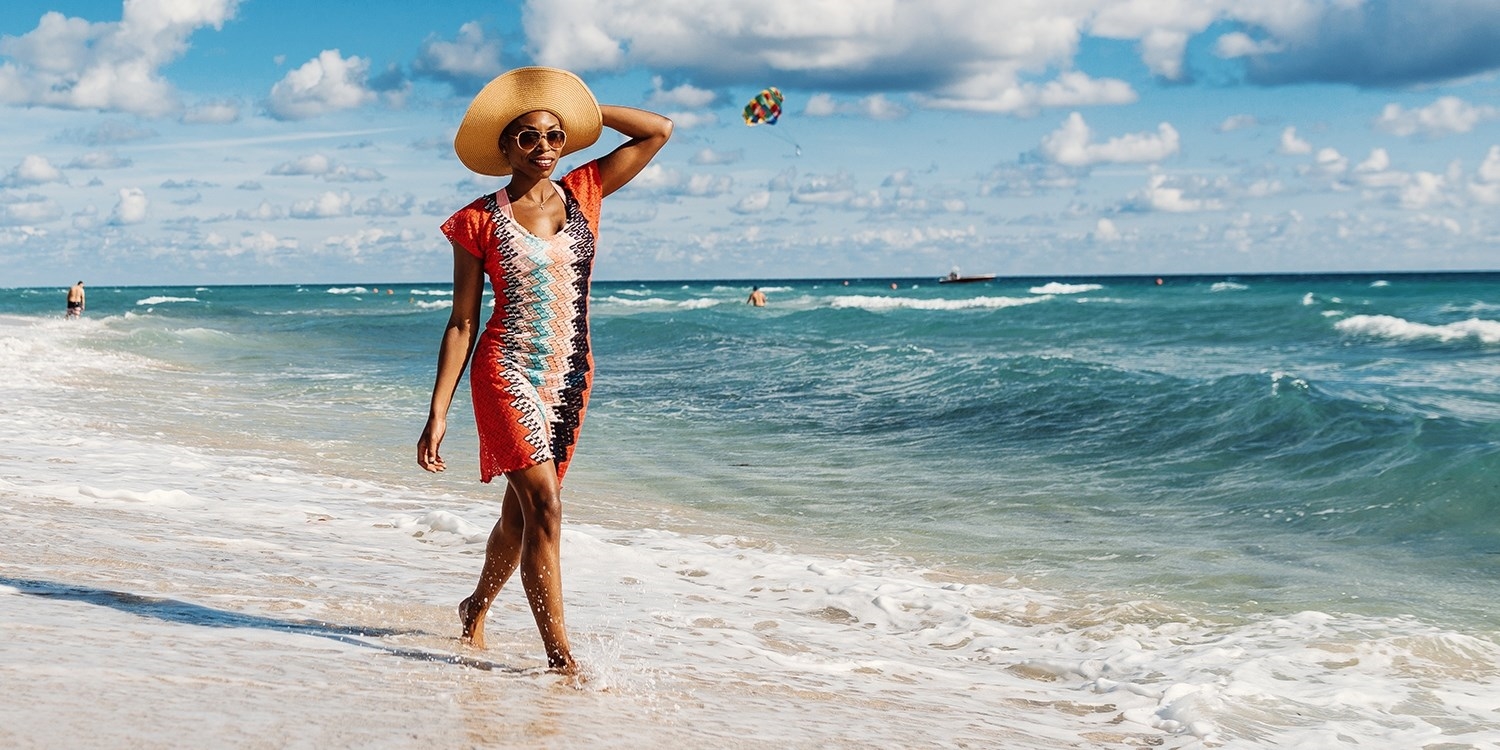 Enjoy white-sand beaches on the Gulf Shore