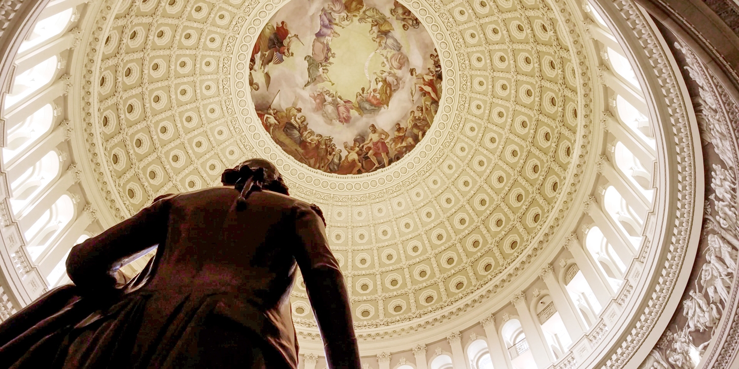 The Capitol rotunda is a sight to behold