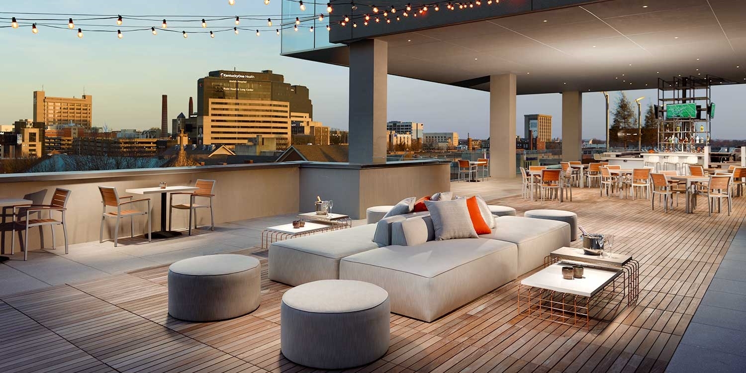 Make this upscale hotel your home base for a visit to Louisville this summer