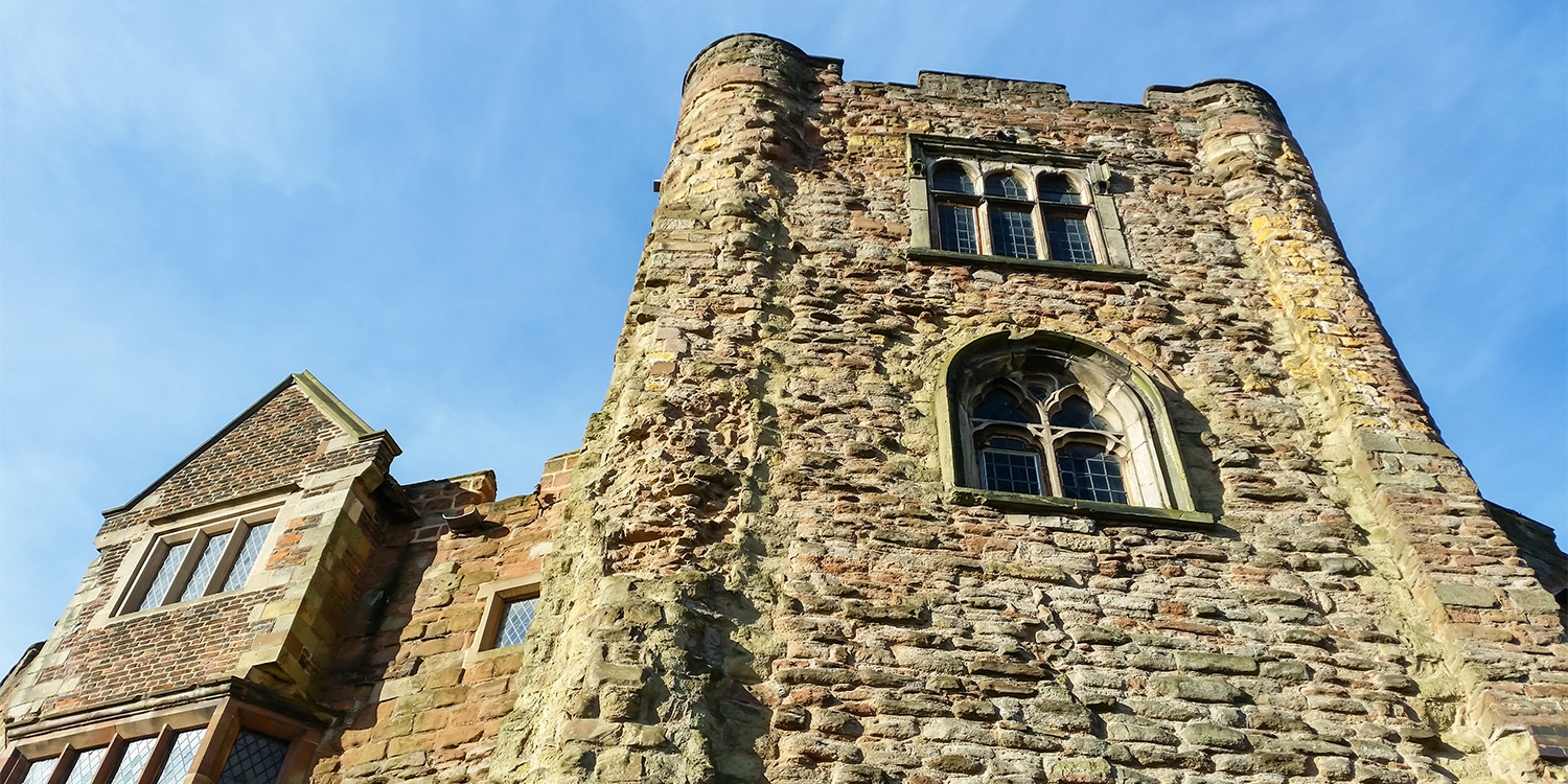 Tamworth Castle is about 15 minutes' drive away