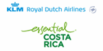 KLM Royal Dutch Airlines & Visit Costa Rica logo