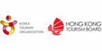 The Hong Kong Tourism Board and The Korea Tourism Organization logo